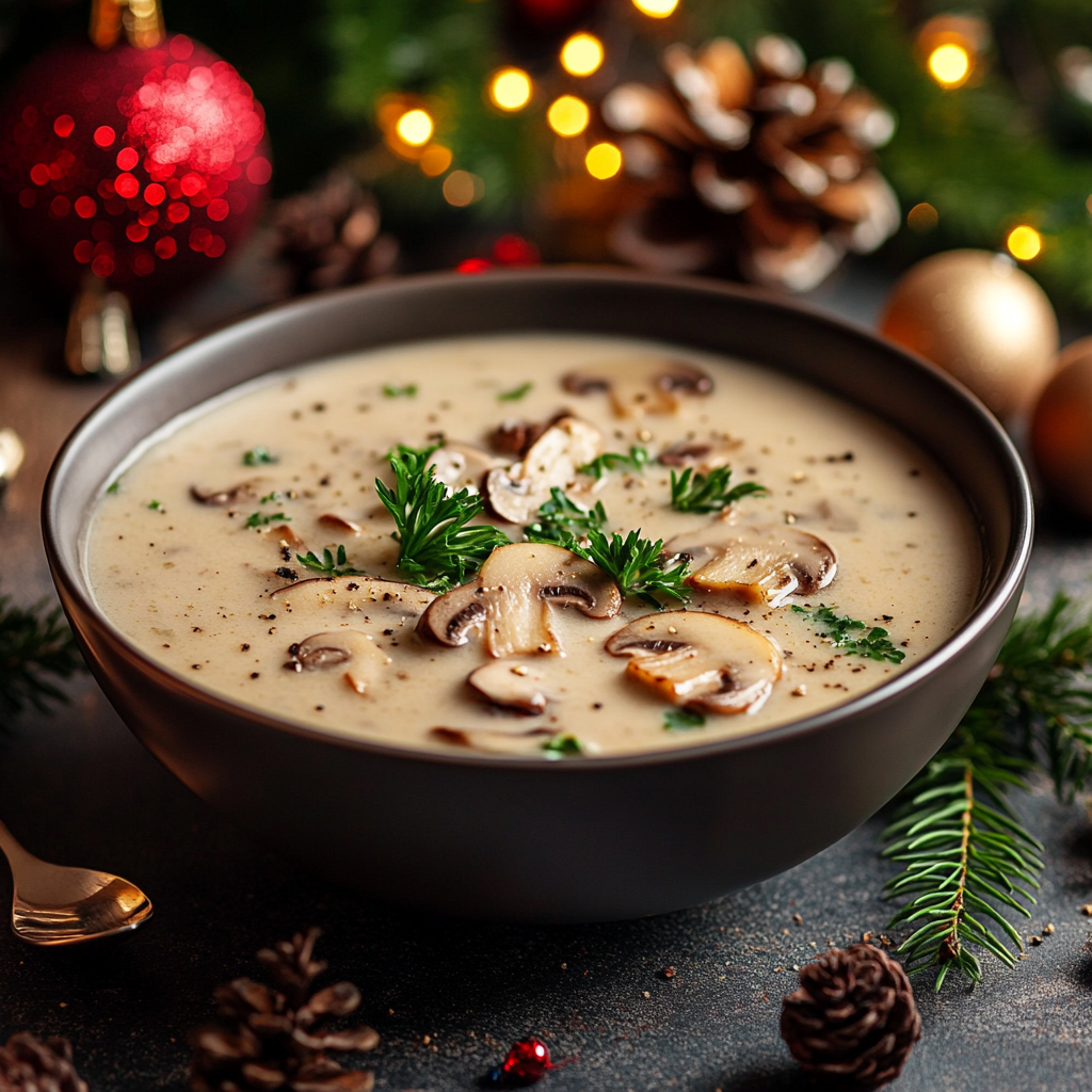 ♨️ Mushroom Soup GLUTEN FREE & VEGAN