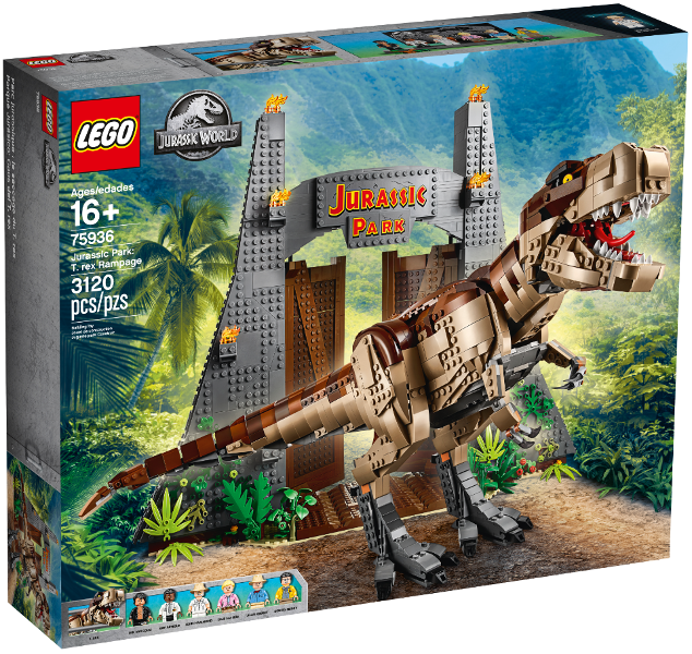 75936 Jurassic Park: T. rex Rampage