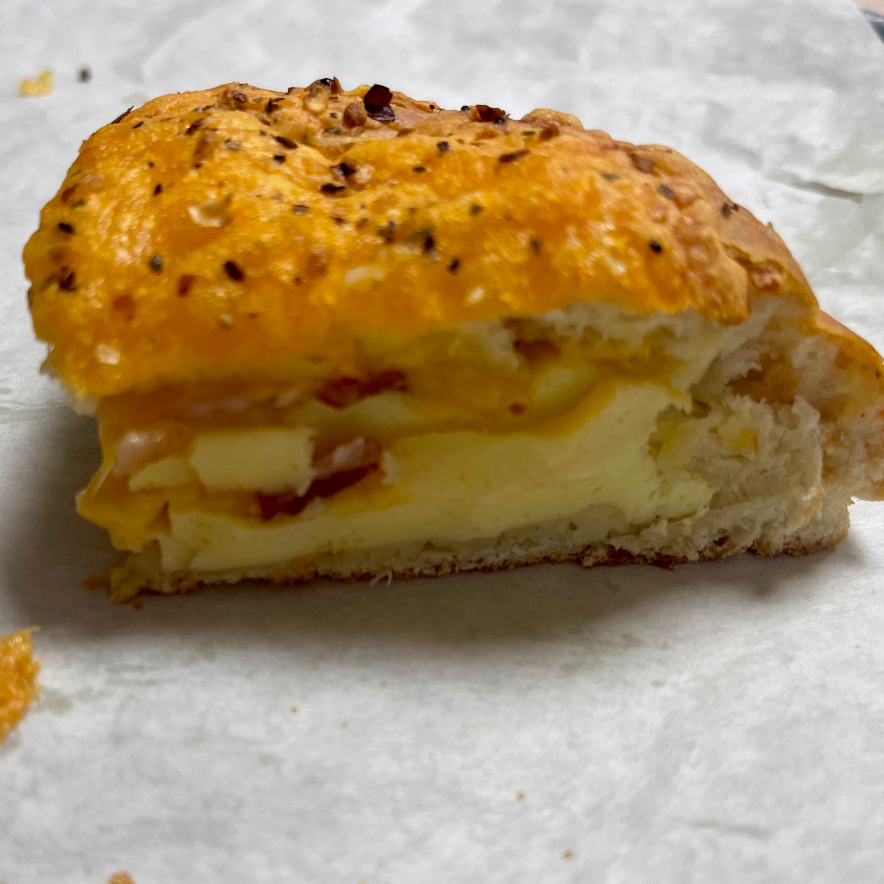 Bacon, Egg & Cheese Pocket