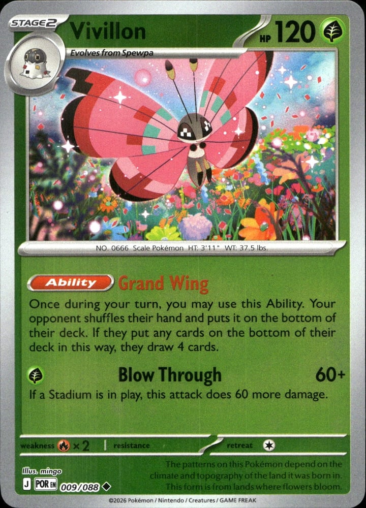 Vivillon - ME03 9/88