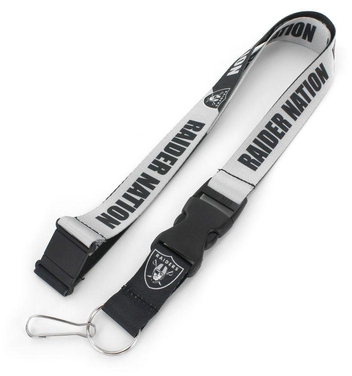 Las Vegas Raiders Slogan Style Lanyard