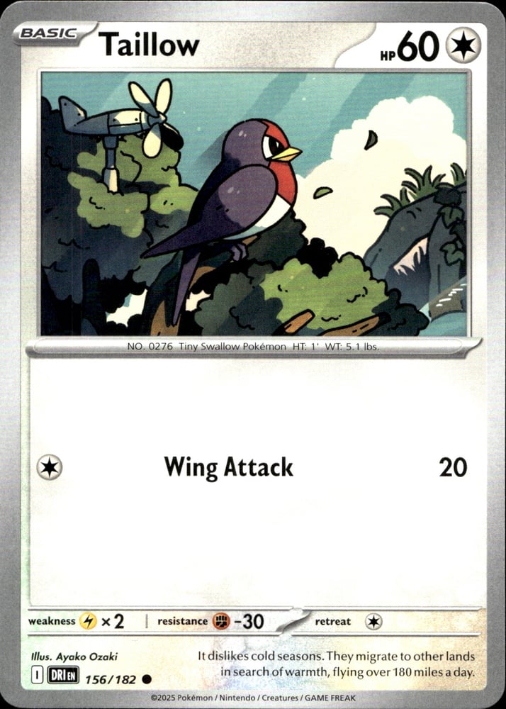 Taillow - SV10 156/182