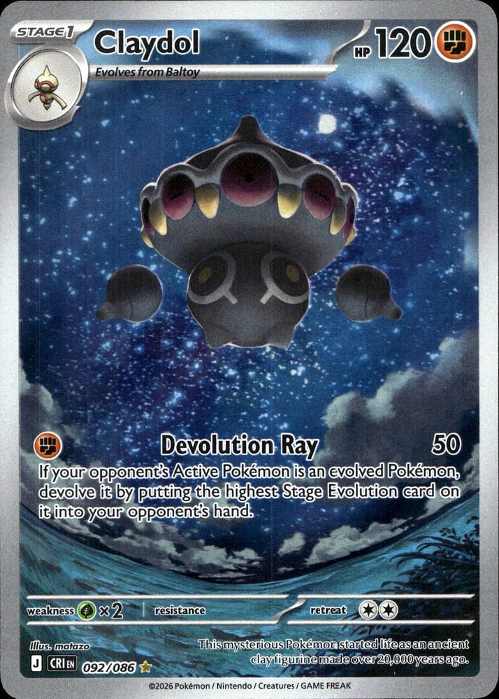 Claydol - ME04 92/86
