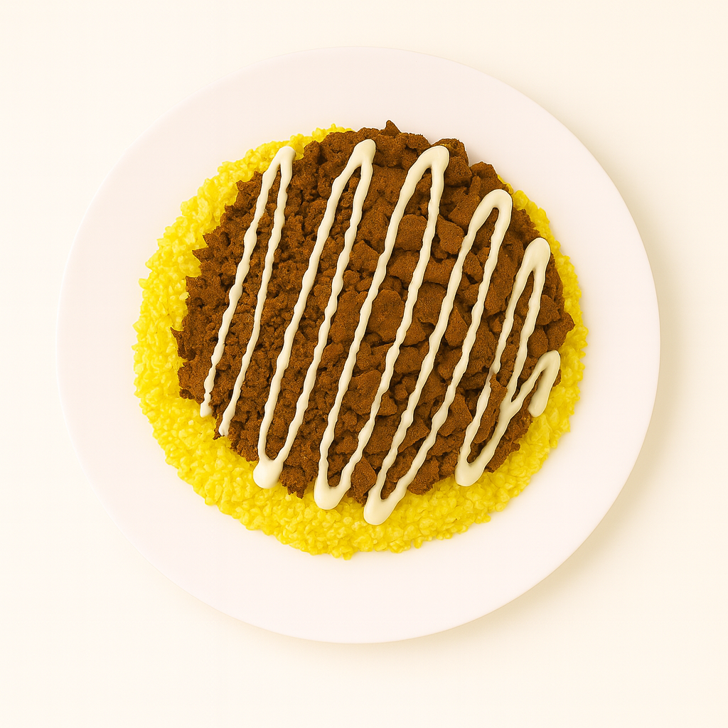 Alley Mix on Rice ( Beef and Lamb)