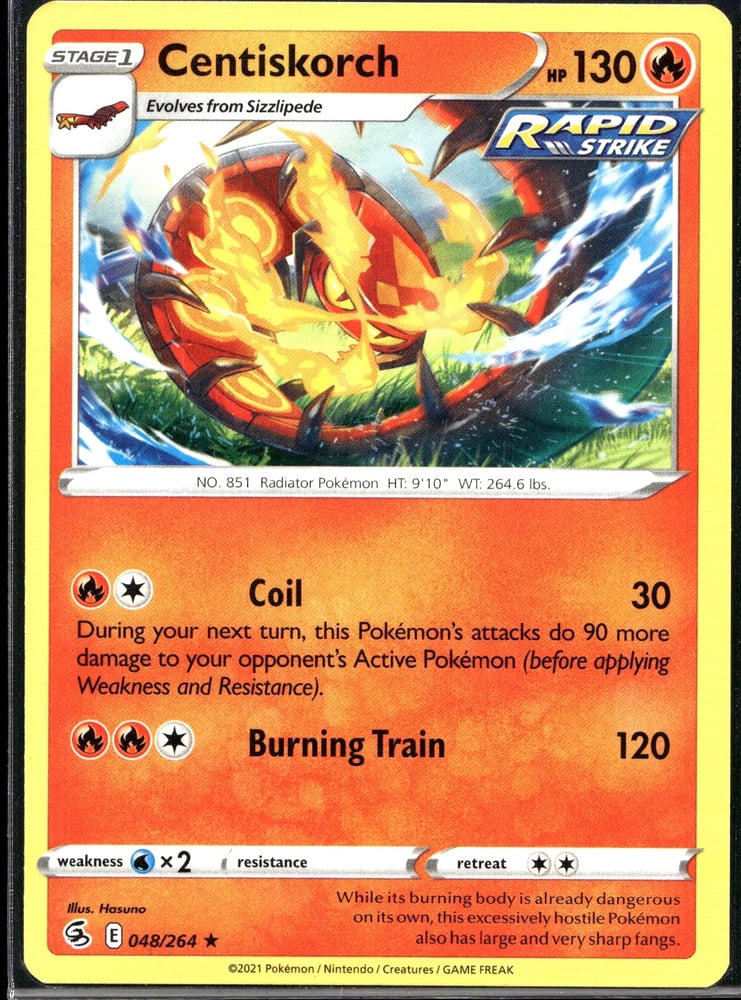Centiskorch - SWSH8 48/264