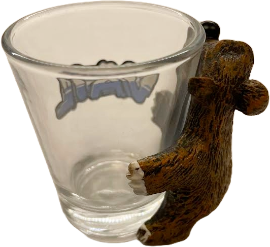Hugging Bear Vail Shot Glass