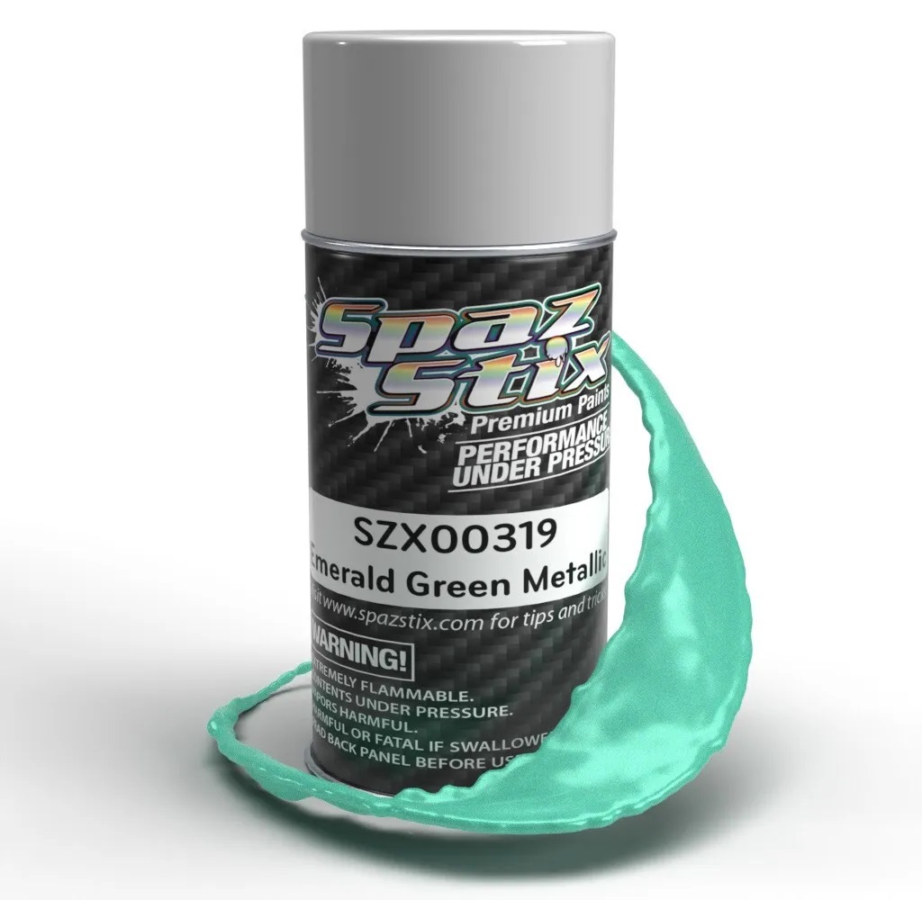 Emerald Green Metallic Aerosol Paint 3.5oz 00319
