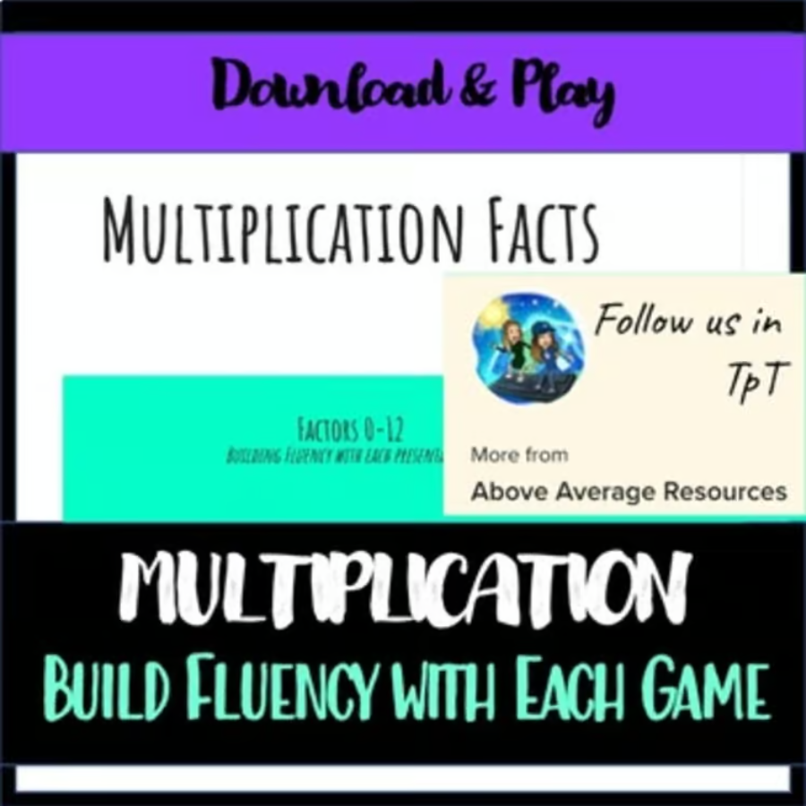 Downloadable Math Flash Cards
