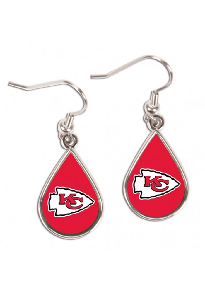Kansas City Chiefs Teardrop Earrings