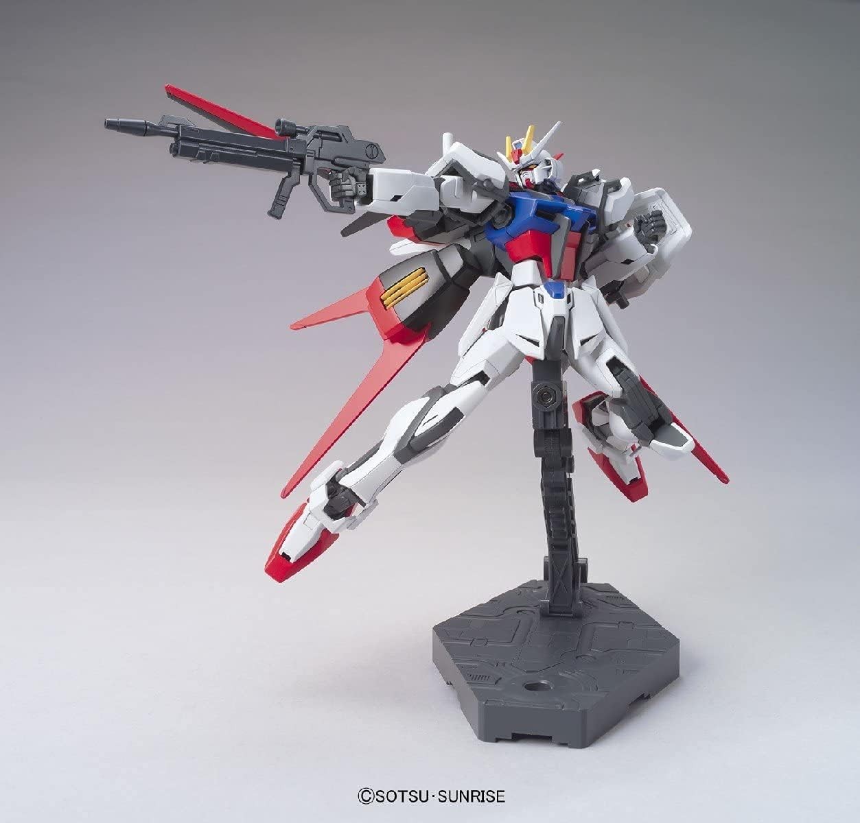 バンダイスピリッツ HG 1/144 GAT-X105A エールストライクガンダム (機動戦士ガンダムSEED) 色分け済プラモデル サムネイル2