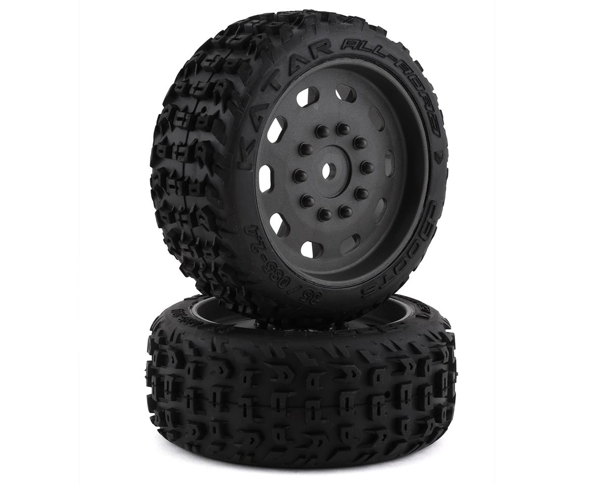 dBoots Katar 35/085 2.4 Tire Set Glued (1 Pair) ARA550083