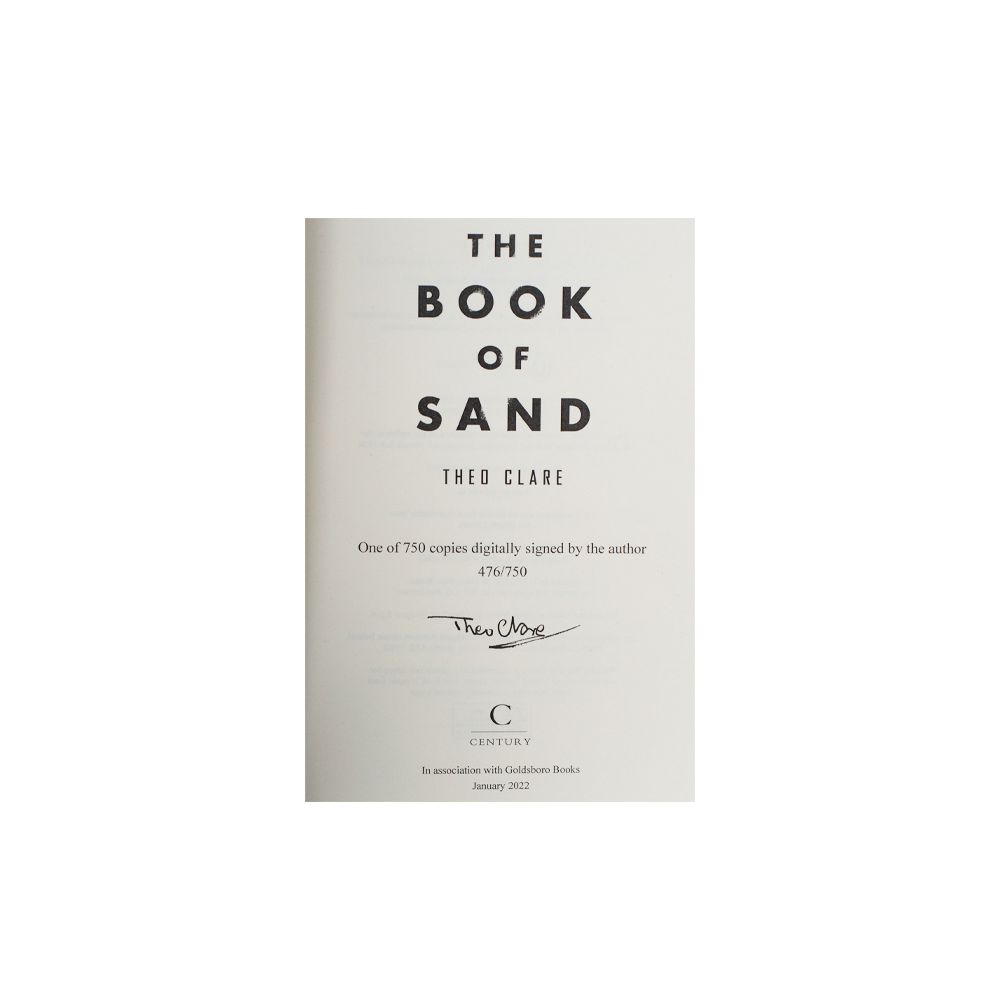 Clare, Theo -- The Book of Sand [Book]