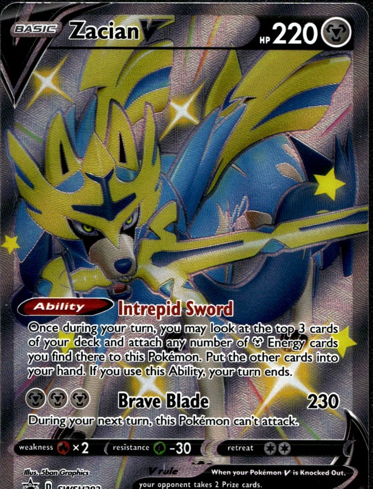 Zacian V - SWSHP SWSH292/307