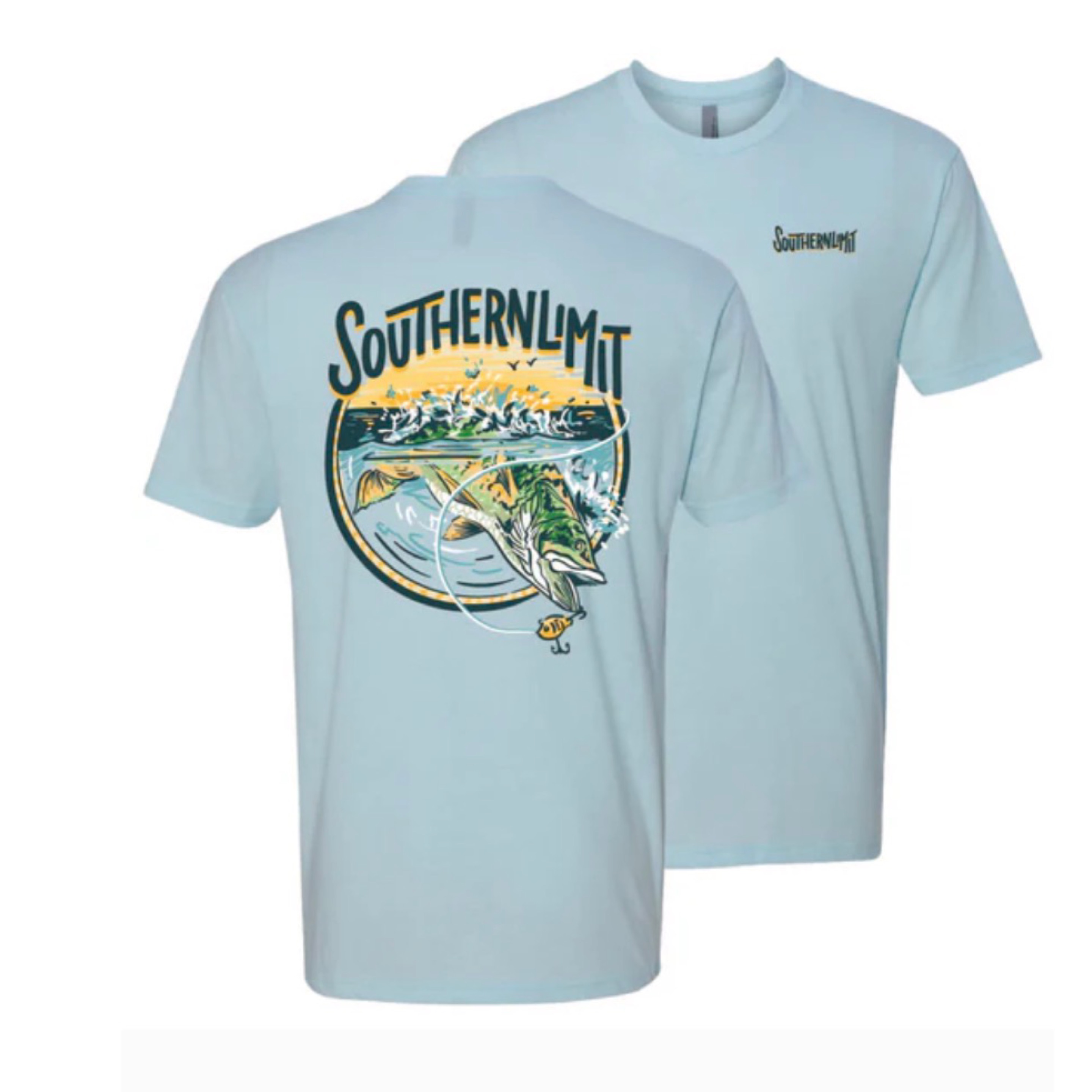 Southern Limit t shirt fish — Bama Tan boutique, Tuscaloosa AL
