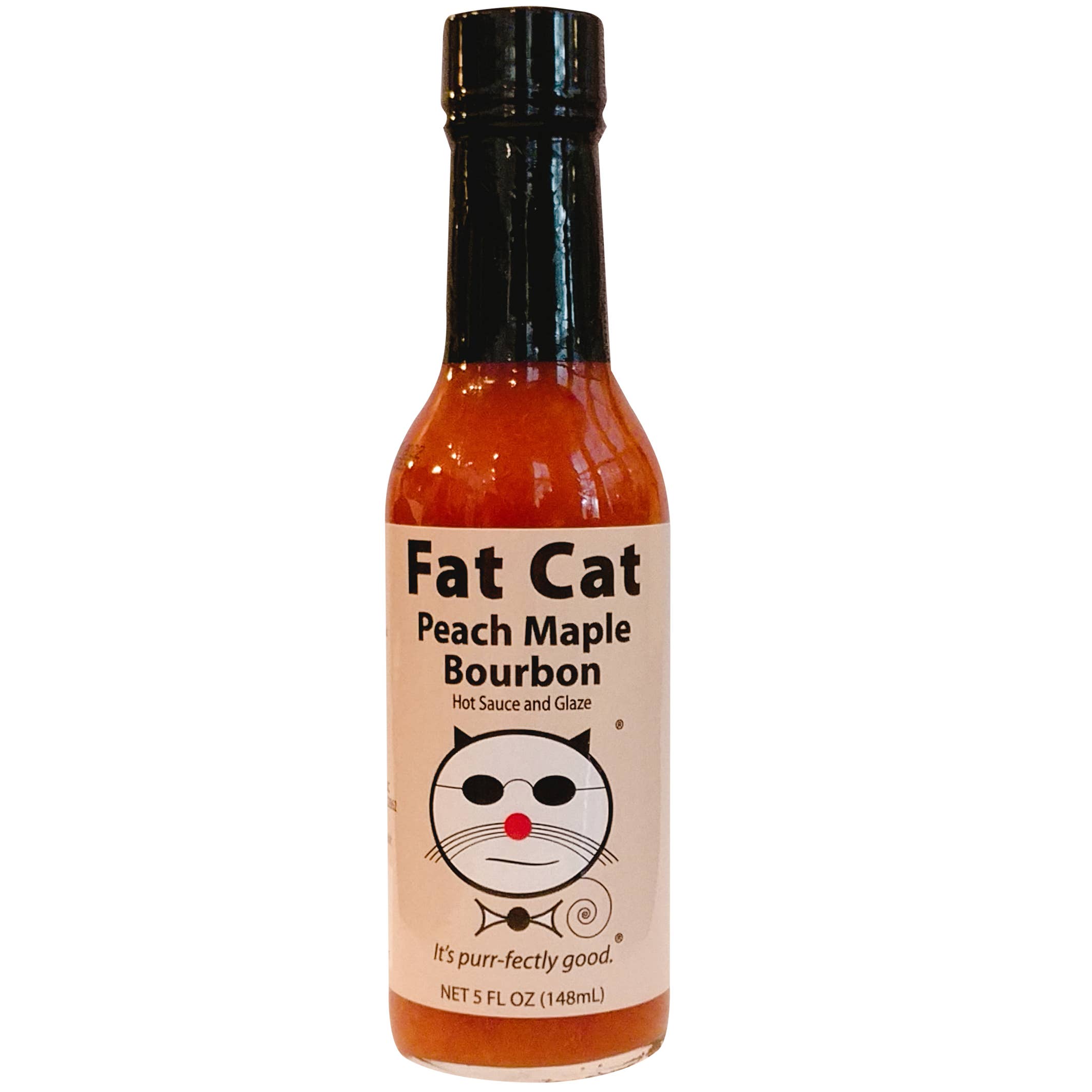 Peach Maple Bourbon Hot Sauce & Glaze