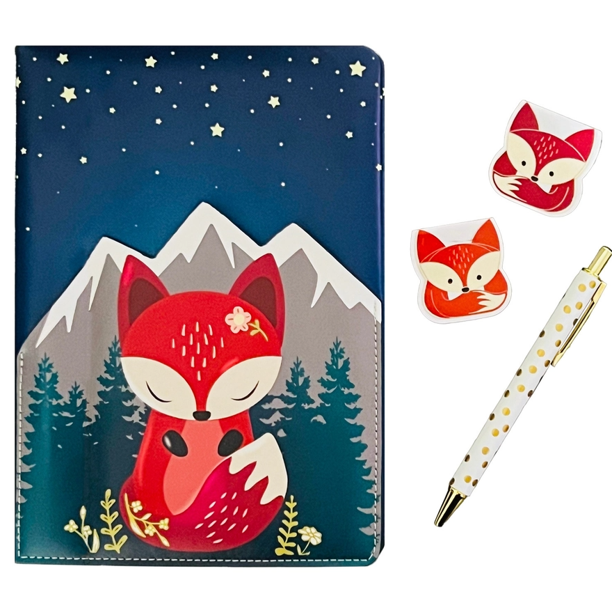Pocket Journal set - Sweetie Fox