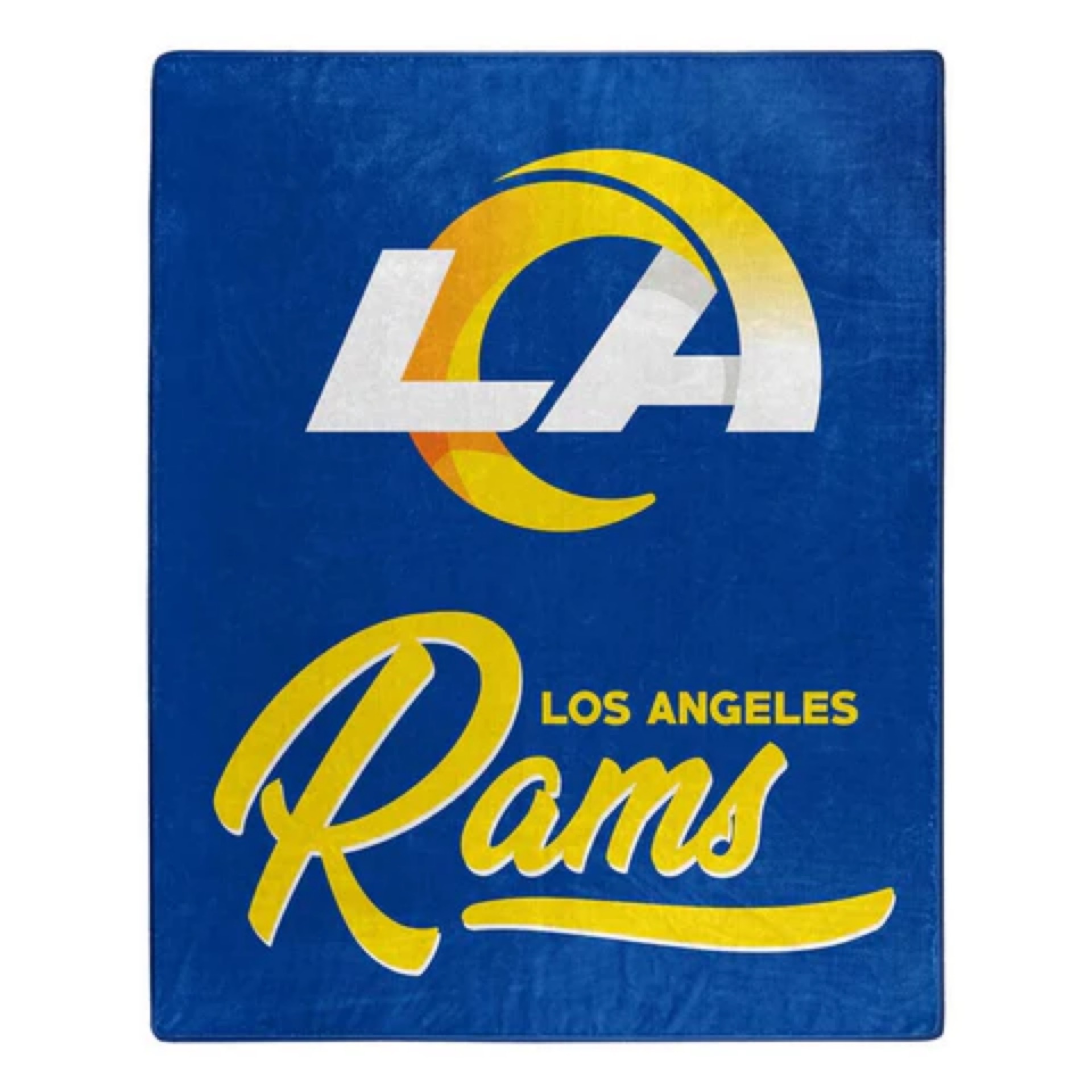 Los Angeles Rams Signature Royal Plush Blanket