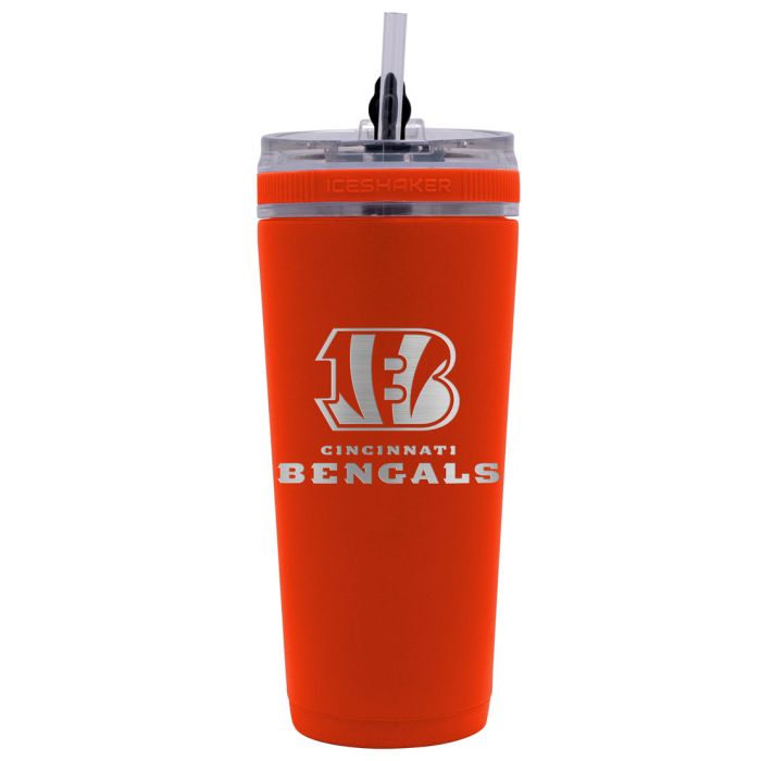 Cincinnati Bengals Stainless Steel Flex Ice Shaker 26oz