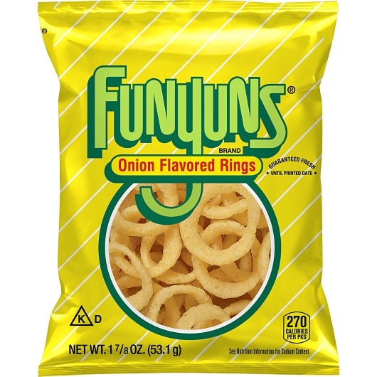 Funyuns Onion Flavored Rings, 1.875 oz 24 ct XVL