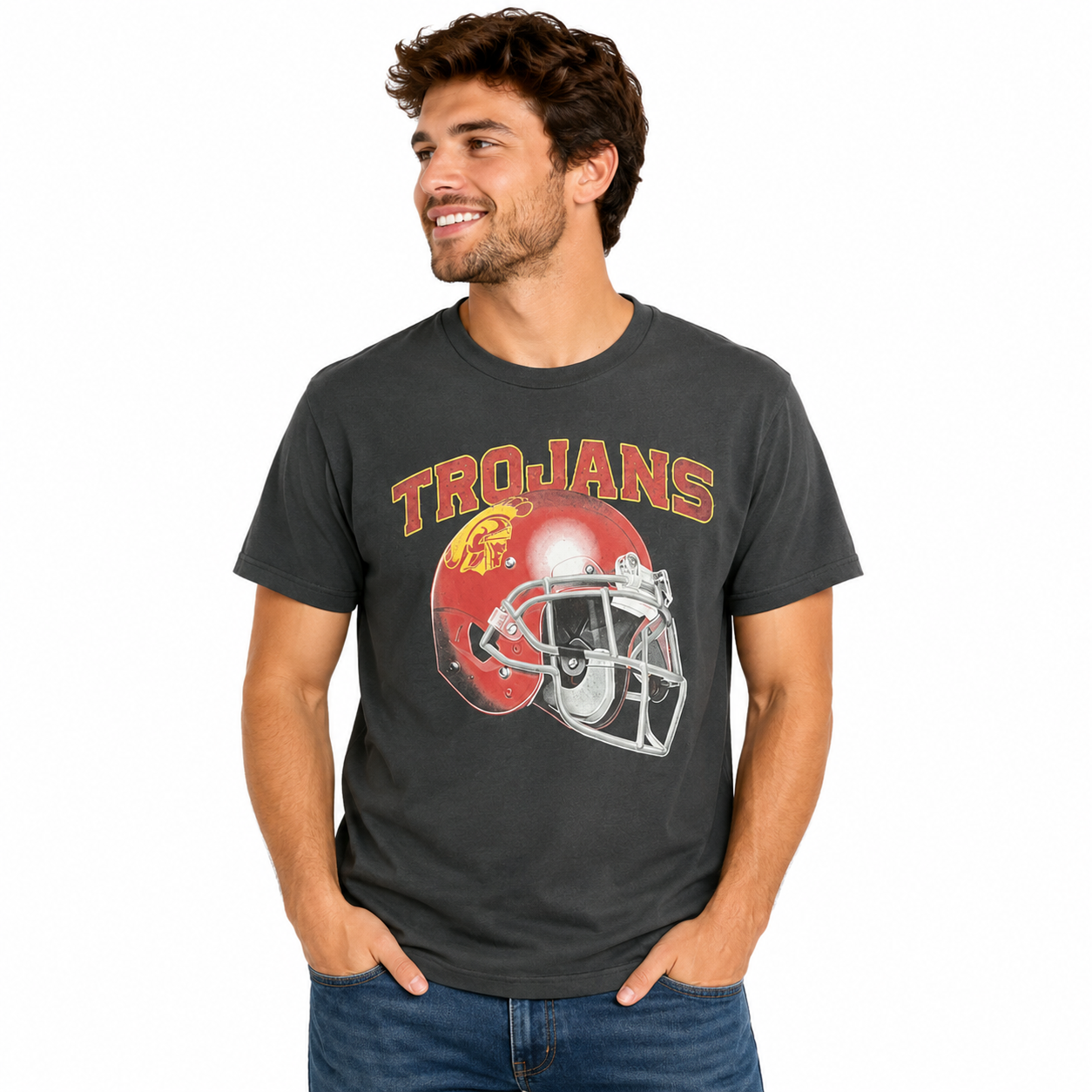 USC Trojans Helmet Arch Shirt