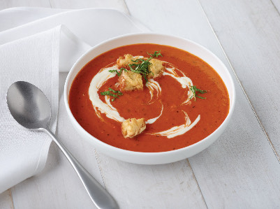 Red Pepper & Gouda Bisque