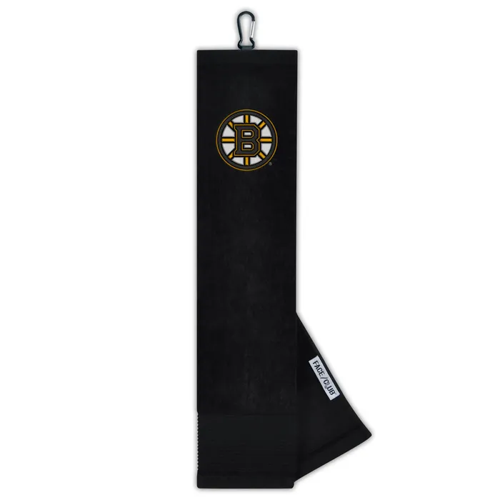 Boston Bruins Embroidered Golf Towel 16x22"