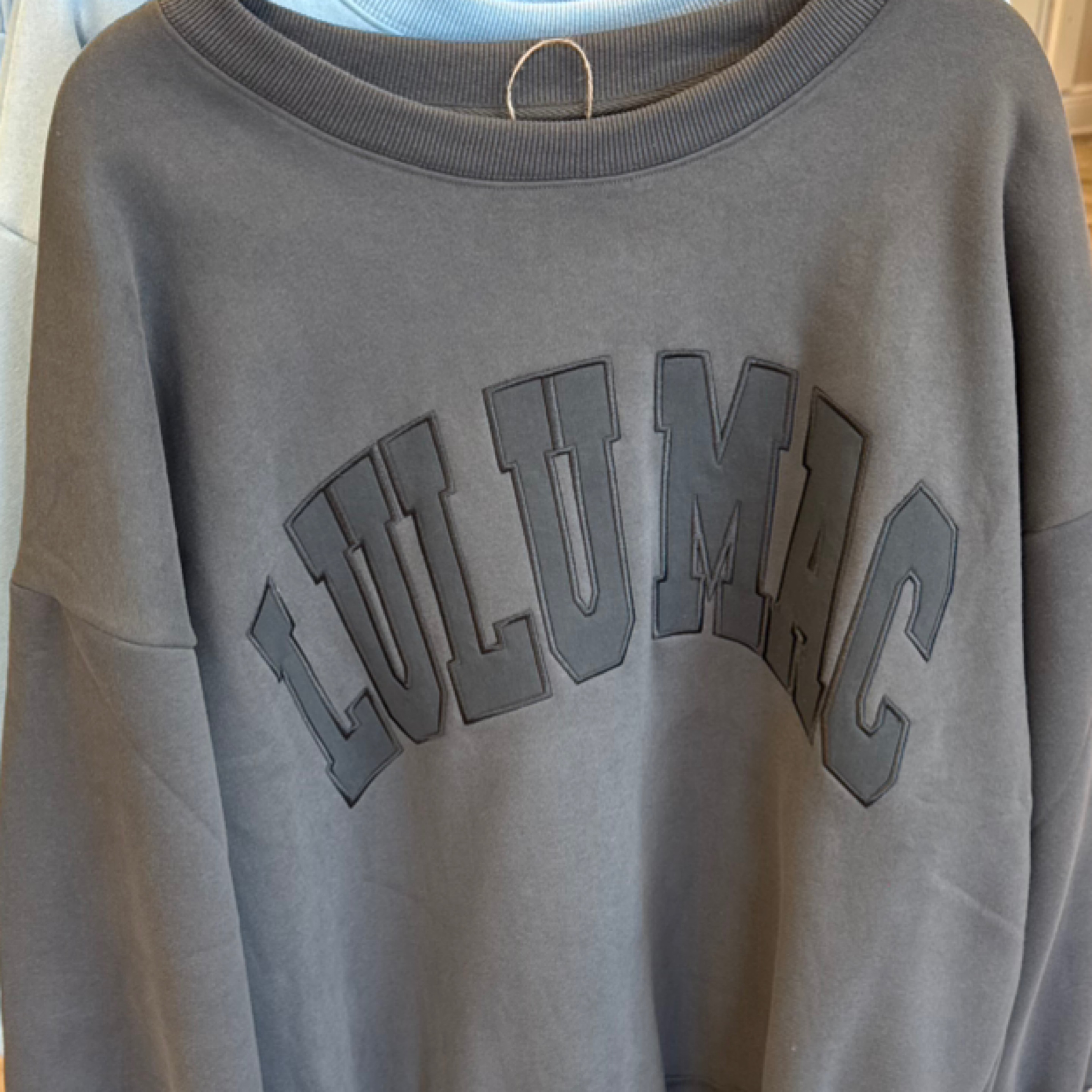 LuluMac sweatshirt mono dark grey — Bama Tan boutique, Tuscaloosa AL