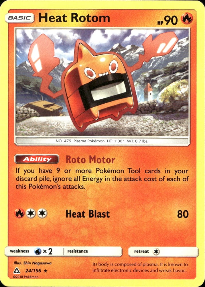 Heat Rotom - SM5 24/156