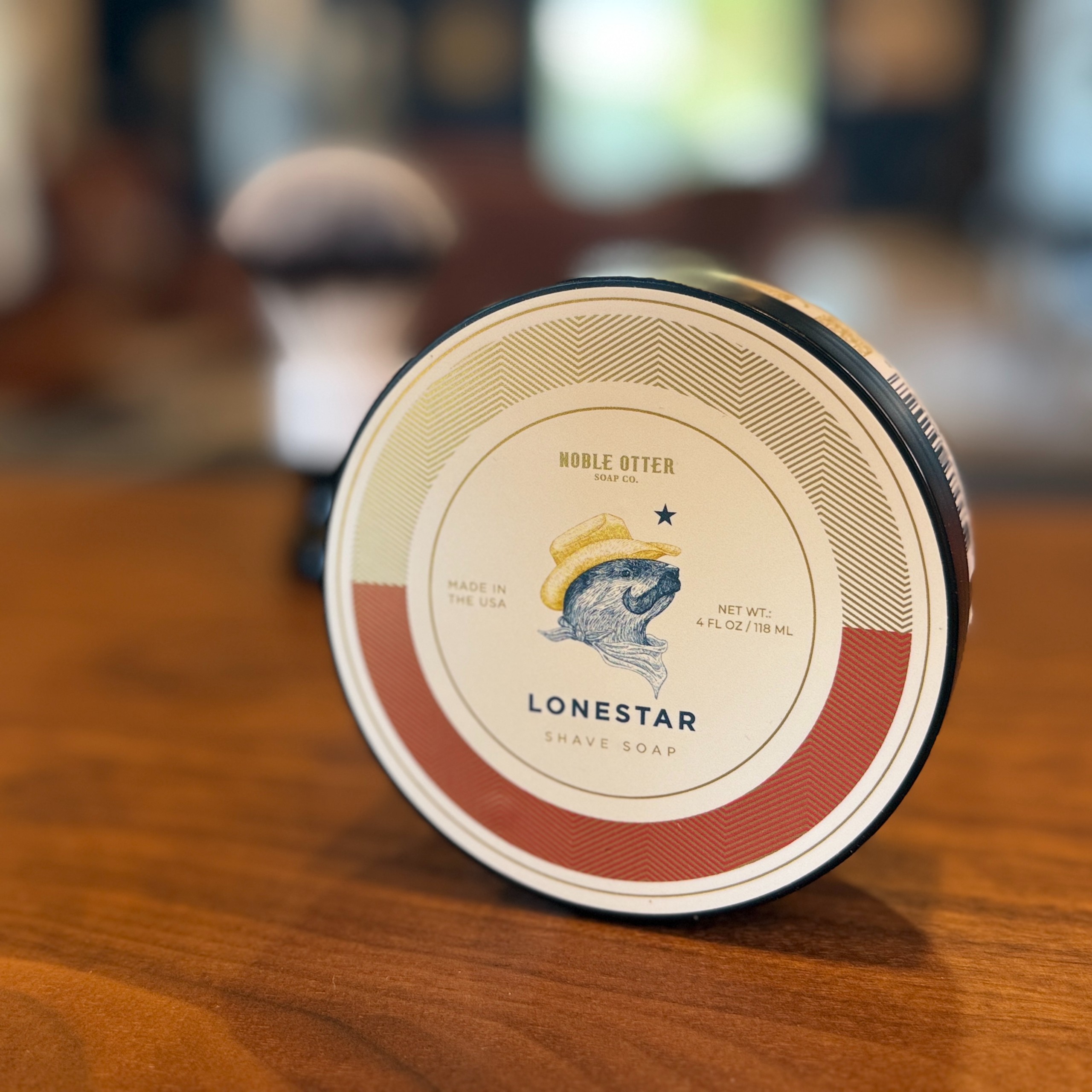 Noble Otter Soap Co. - Lonestar Shave Soap