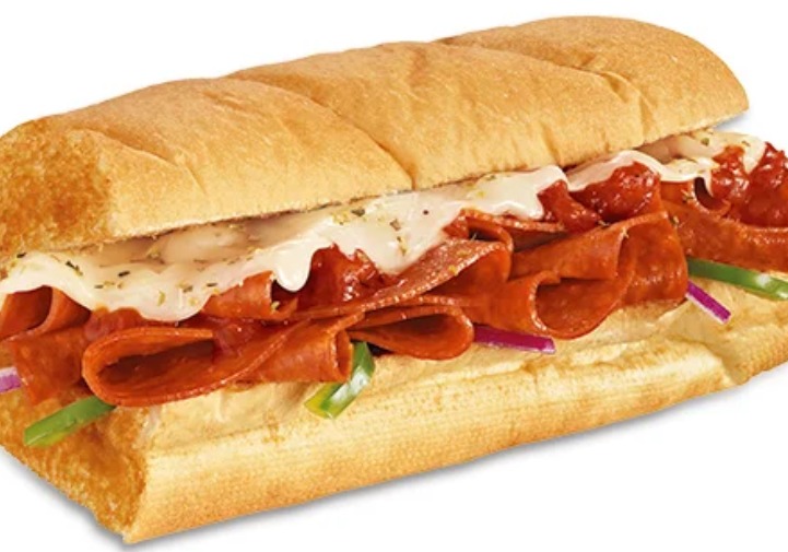 Pepperoni sub sandwich — Town Hero Subs, Palm Beach County FL