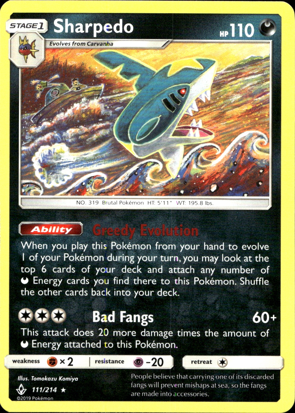 Sharpedo - SM10 111