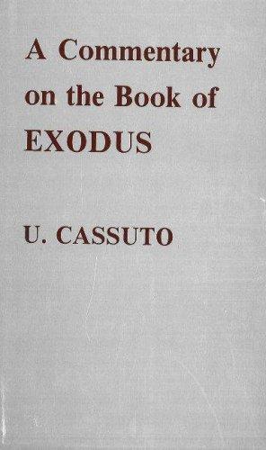 Cover of A Commentary on the Book of Exodus