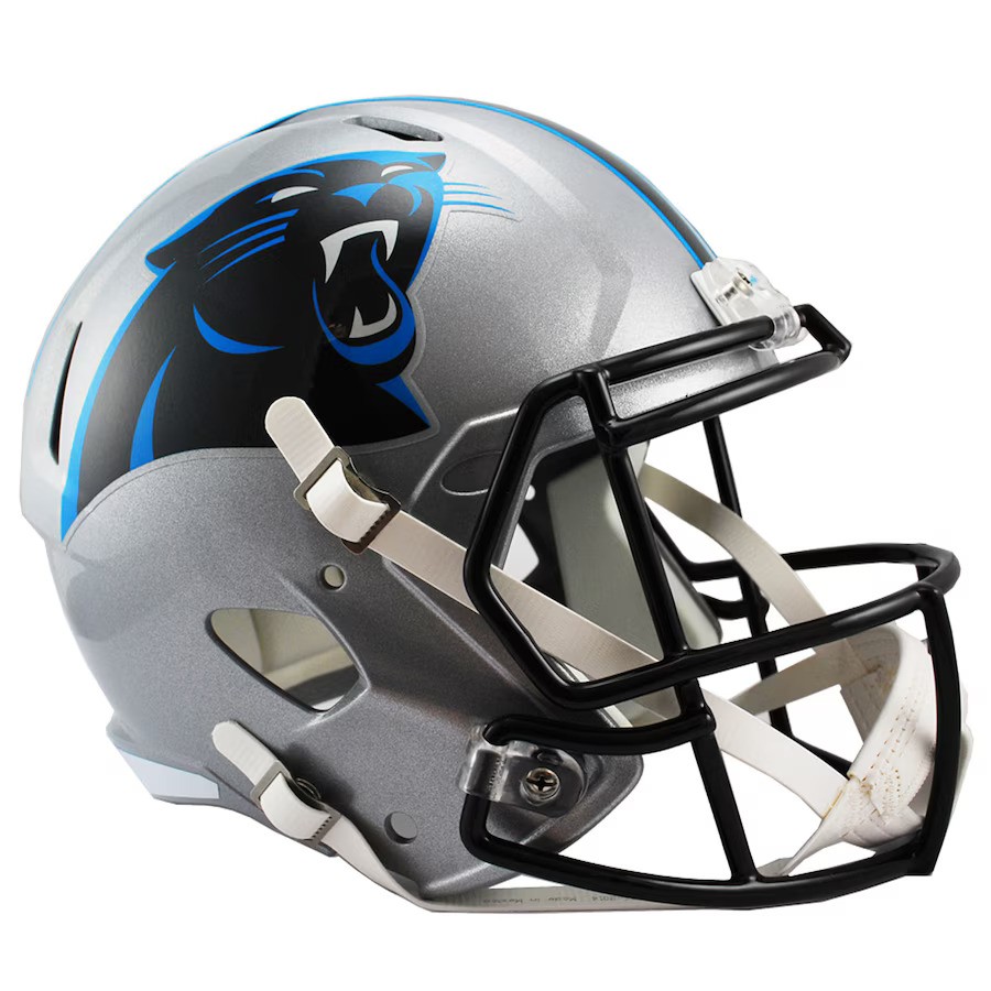 Carolina Panthers Riddell Full Size Speed Helmet