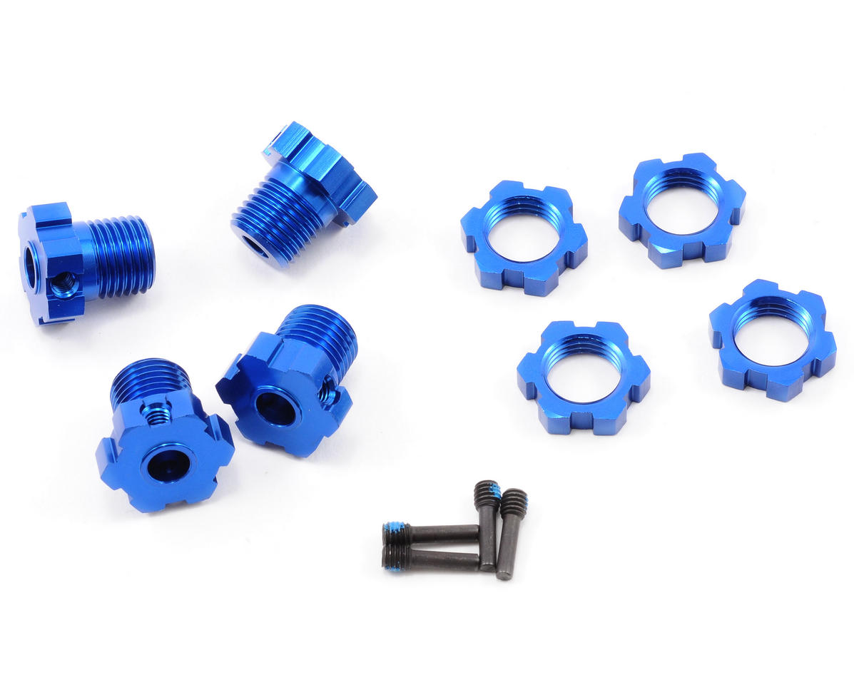 Wheel Hub/Nuts Blue 5353X SL-4R5(2)