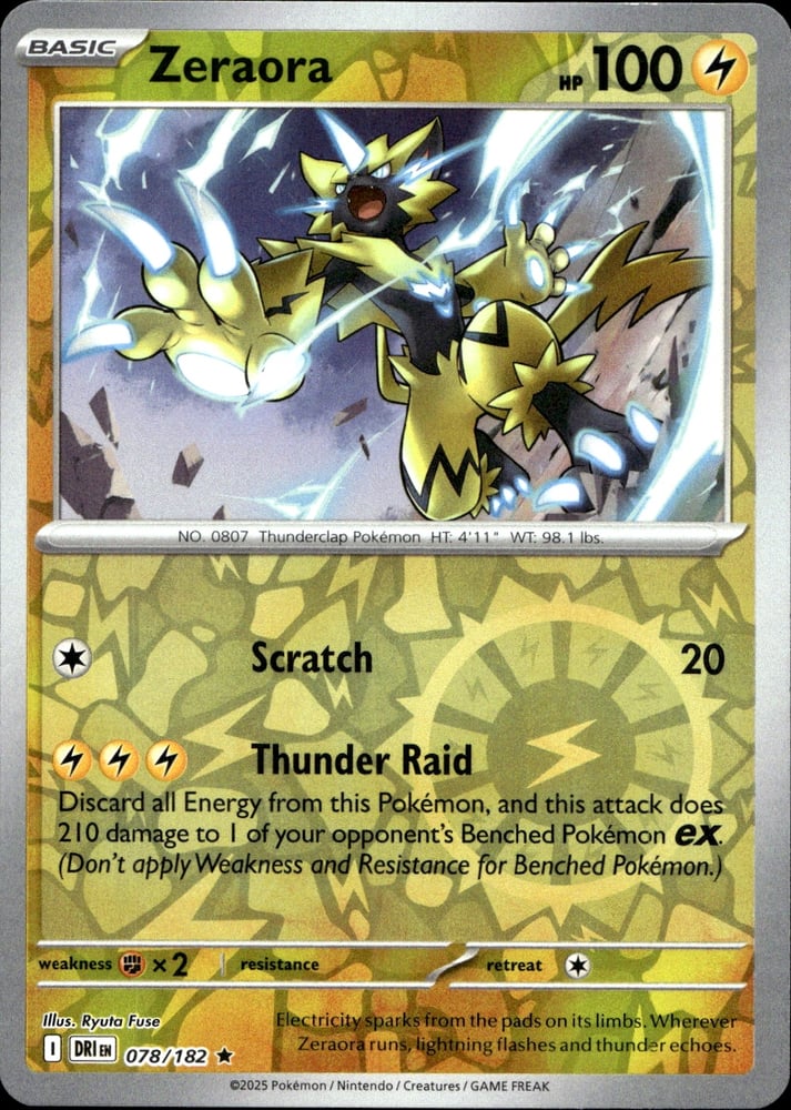 Zeraora - SV10 78/182