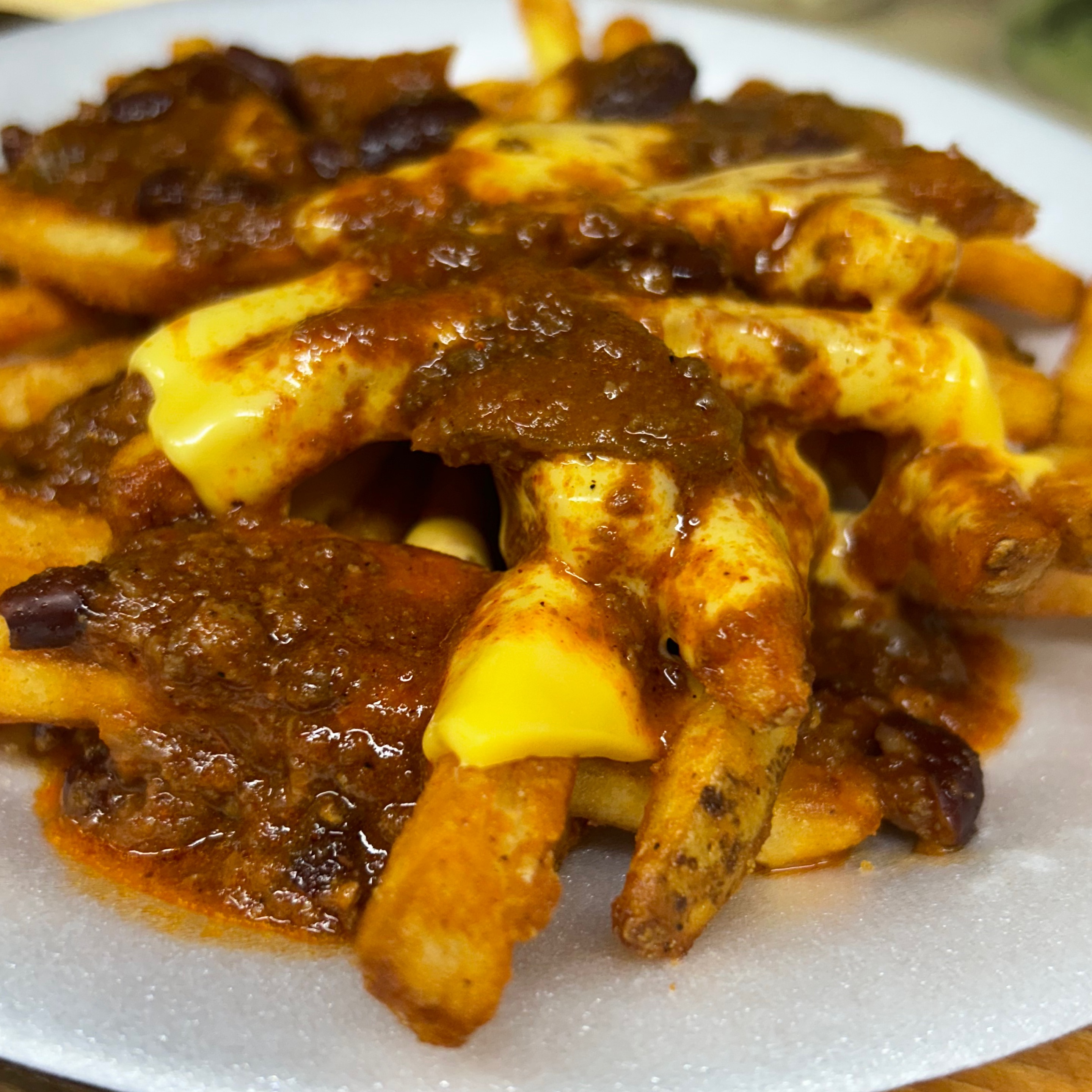 Chili and Cheese Covered Side