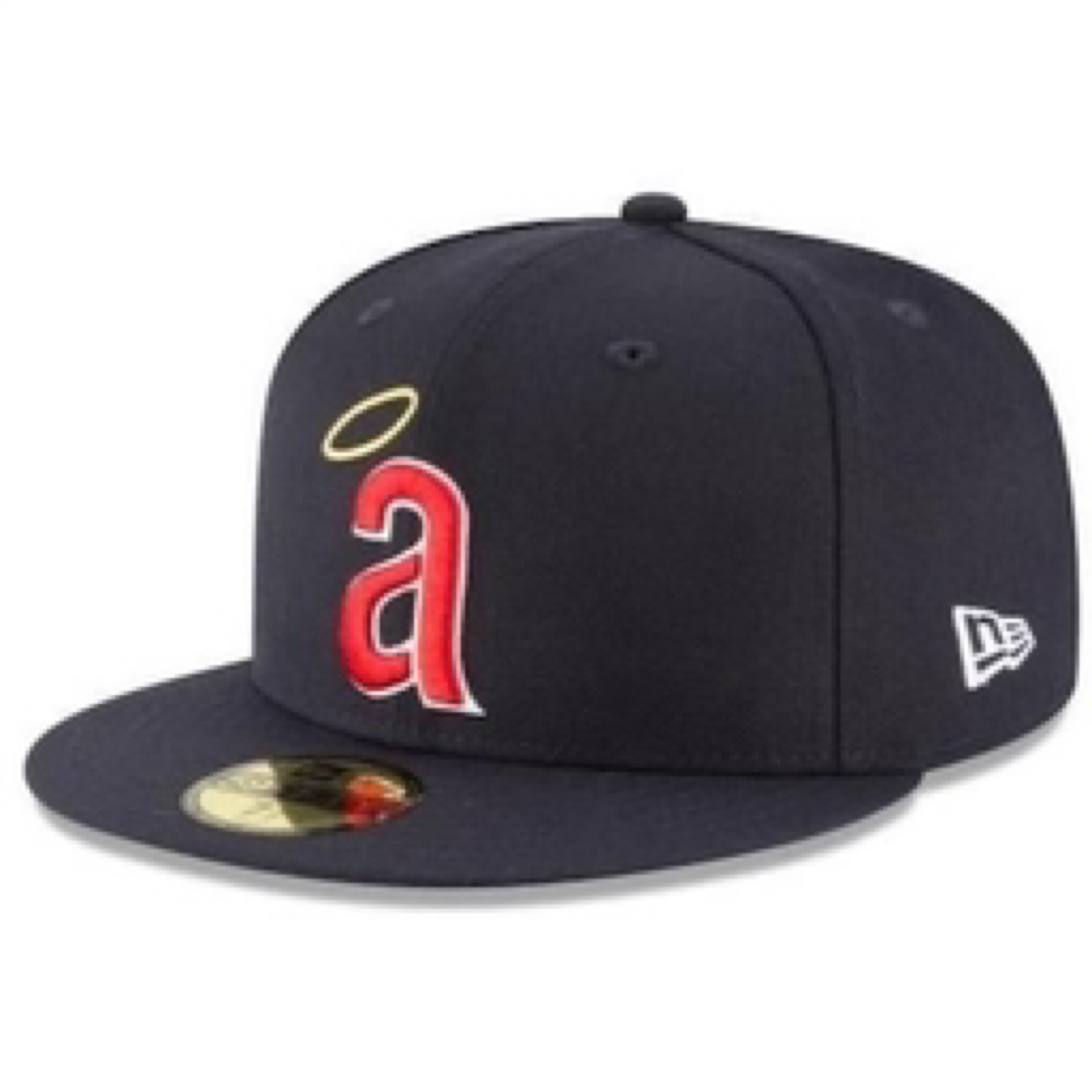 California Angels 1971 Navy Blue New Era Cooperstown 59FIFTY On-Field Hat
