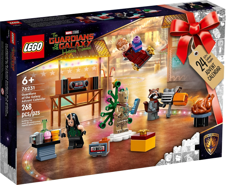 76231 Advent Calendar 2022, Super Heroes, Guardians of the Galaxy