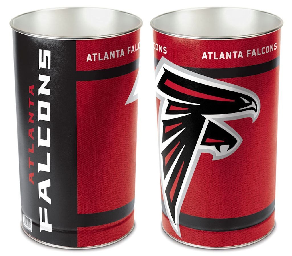 Atlanta Falcons Wastebasket 15"