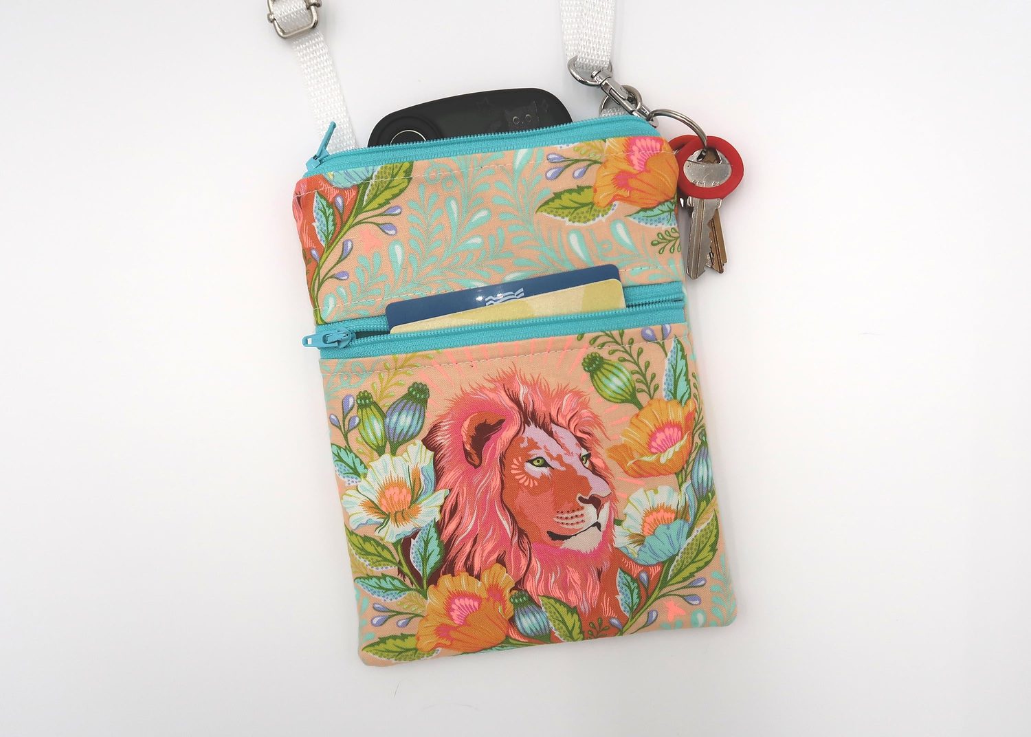 Small Crossbody Bag – Good Hair Day Lion, photo 4 of 7