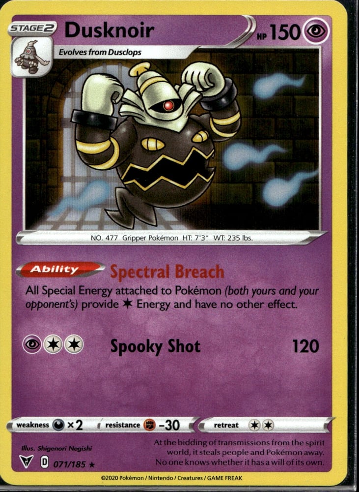 Dusknoir - SWSH4 71/185