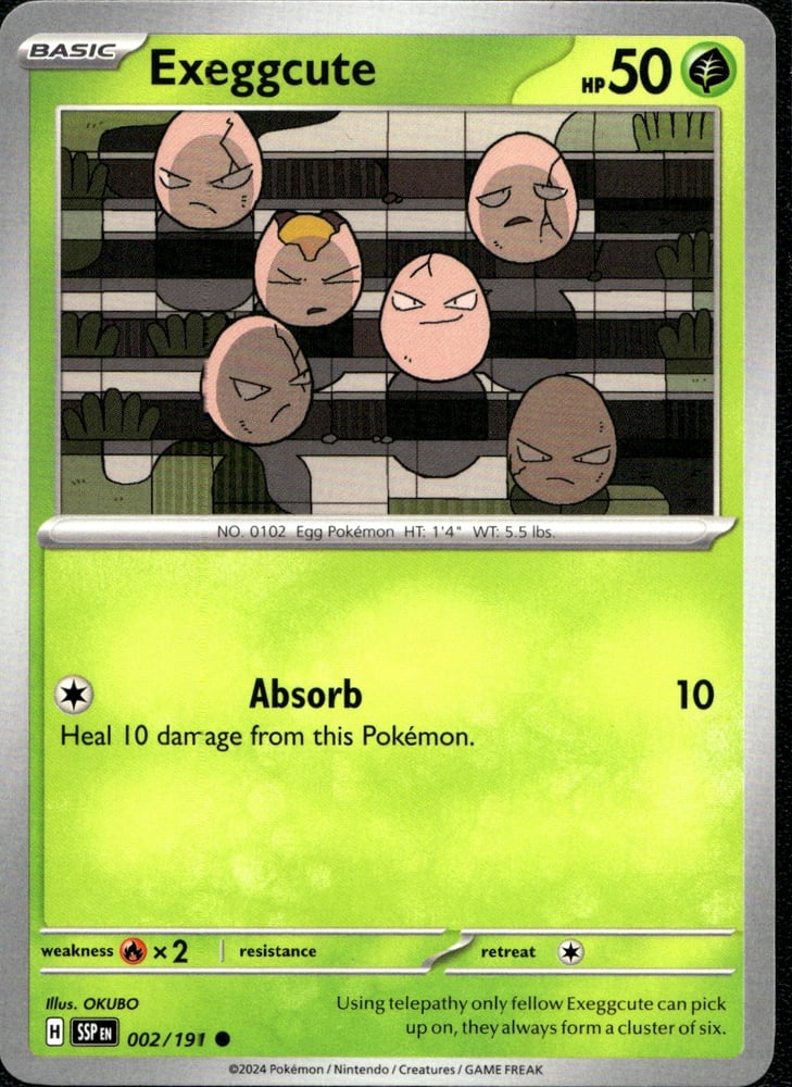 Exeggcute - SV08 2/191