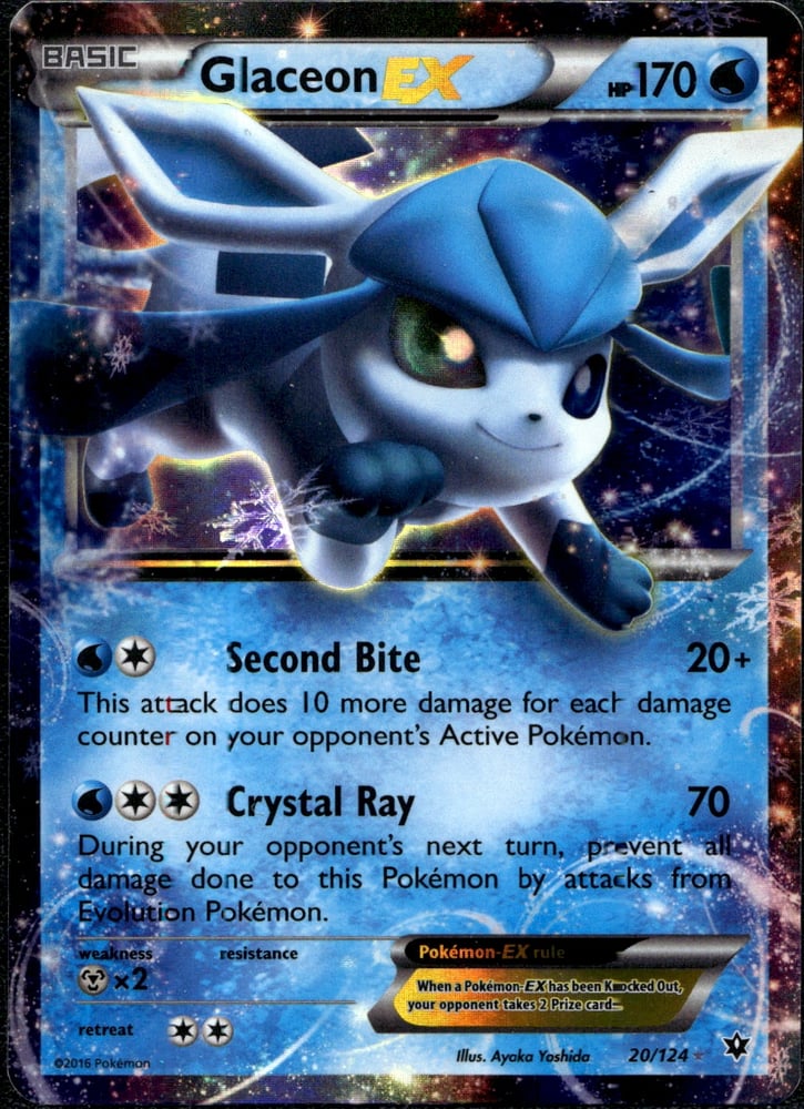 Glaceon EX - XY10 20/124