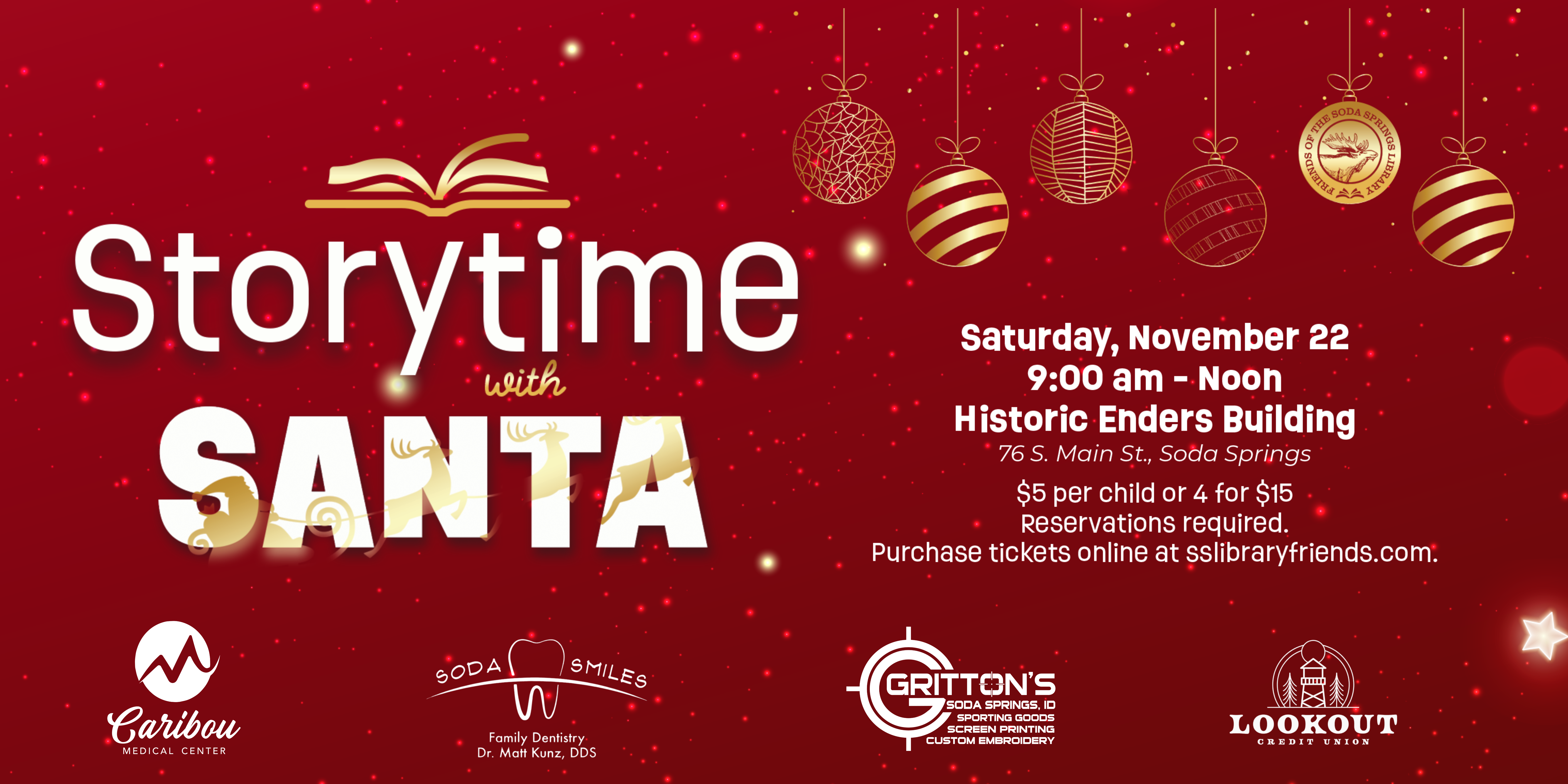 Single Ticket - Santa Storytime FOT