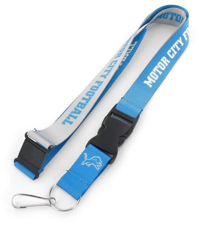 Detroit Lions Slogan Style Lanyard