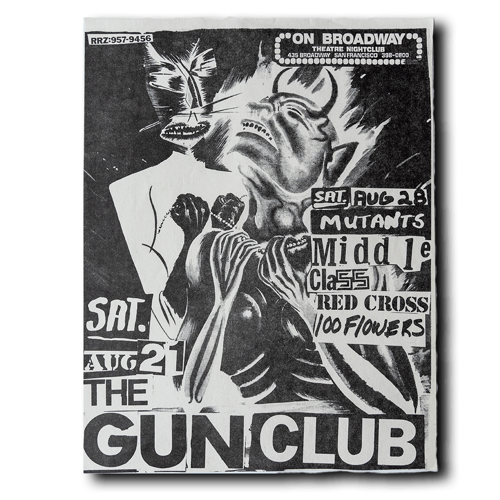 Gun Club -- 1983 [Handbill]