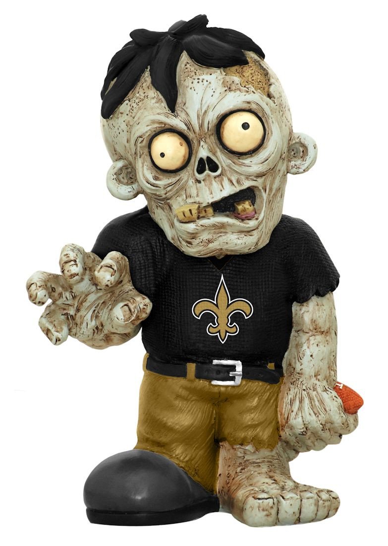 New Orleans Saints Zombie Figurine