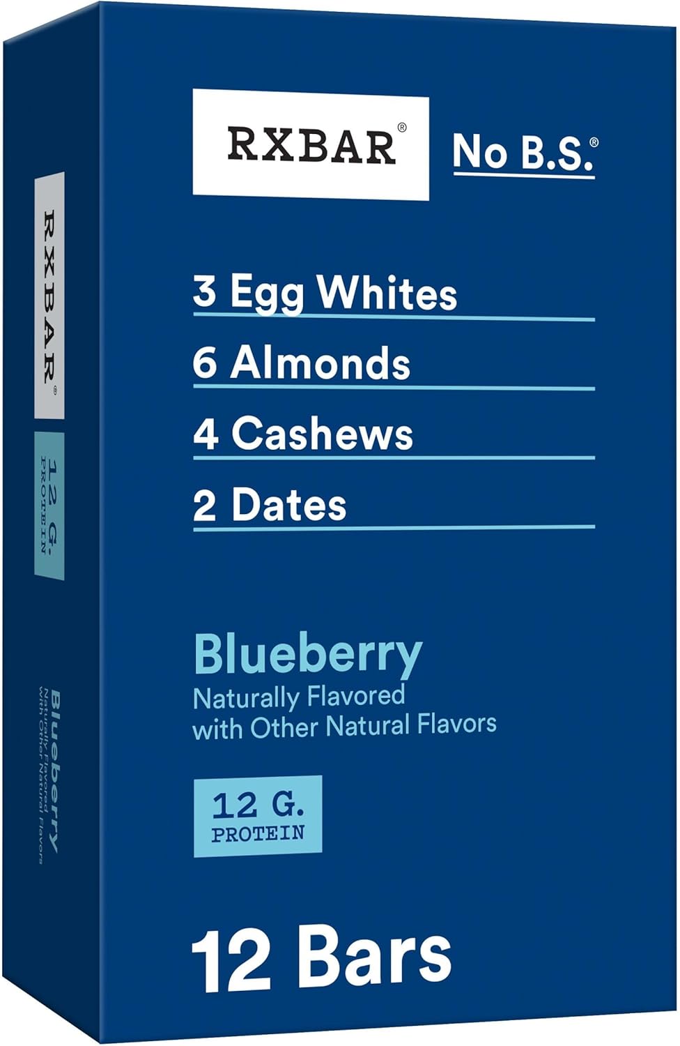 RXBAR Protein Bars Blueberry 1.8 oz 12 ct