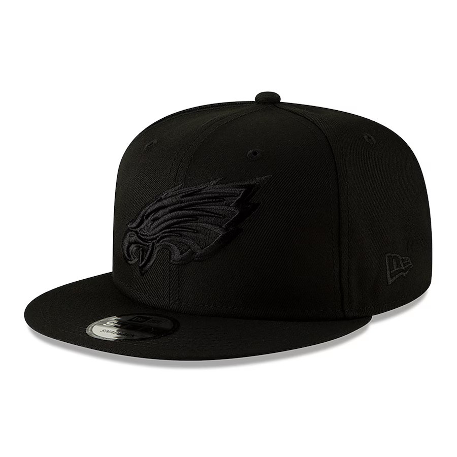 Philadelphia Eagles Blackout New Era Snapback Hat