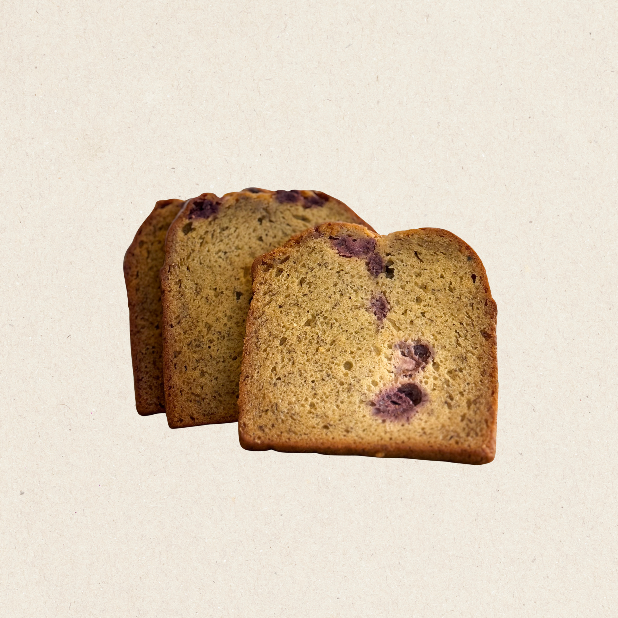 Pear & Raspberry Banana Bread